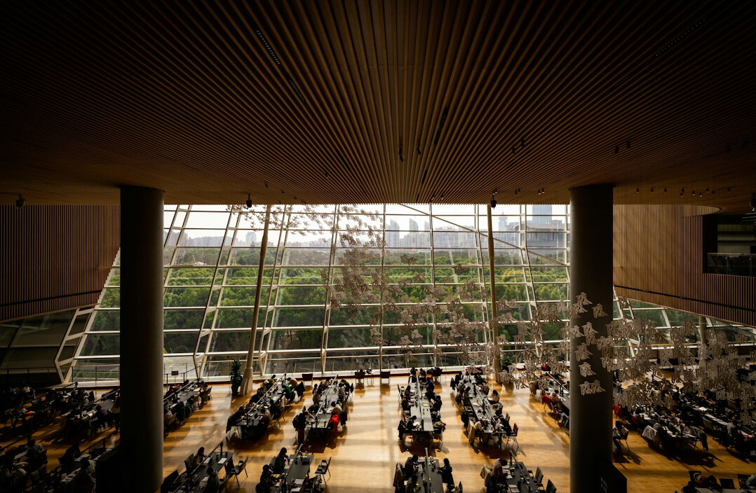 Business conference audience in large hall