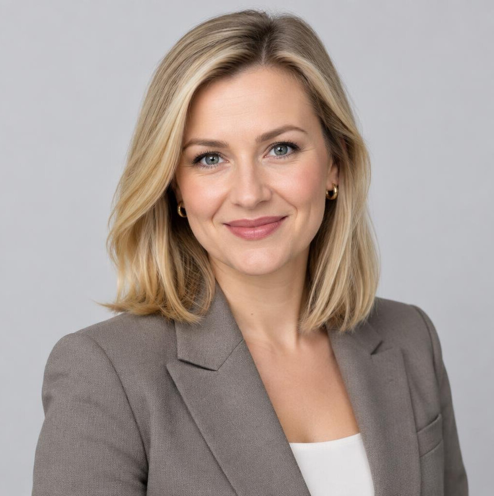Professional Polish woman event moderator portrait